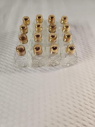 Mini glass salt pepper - 16,